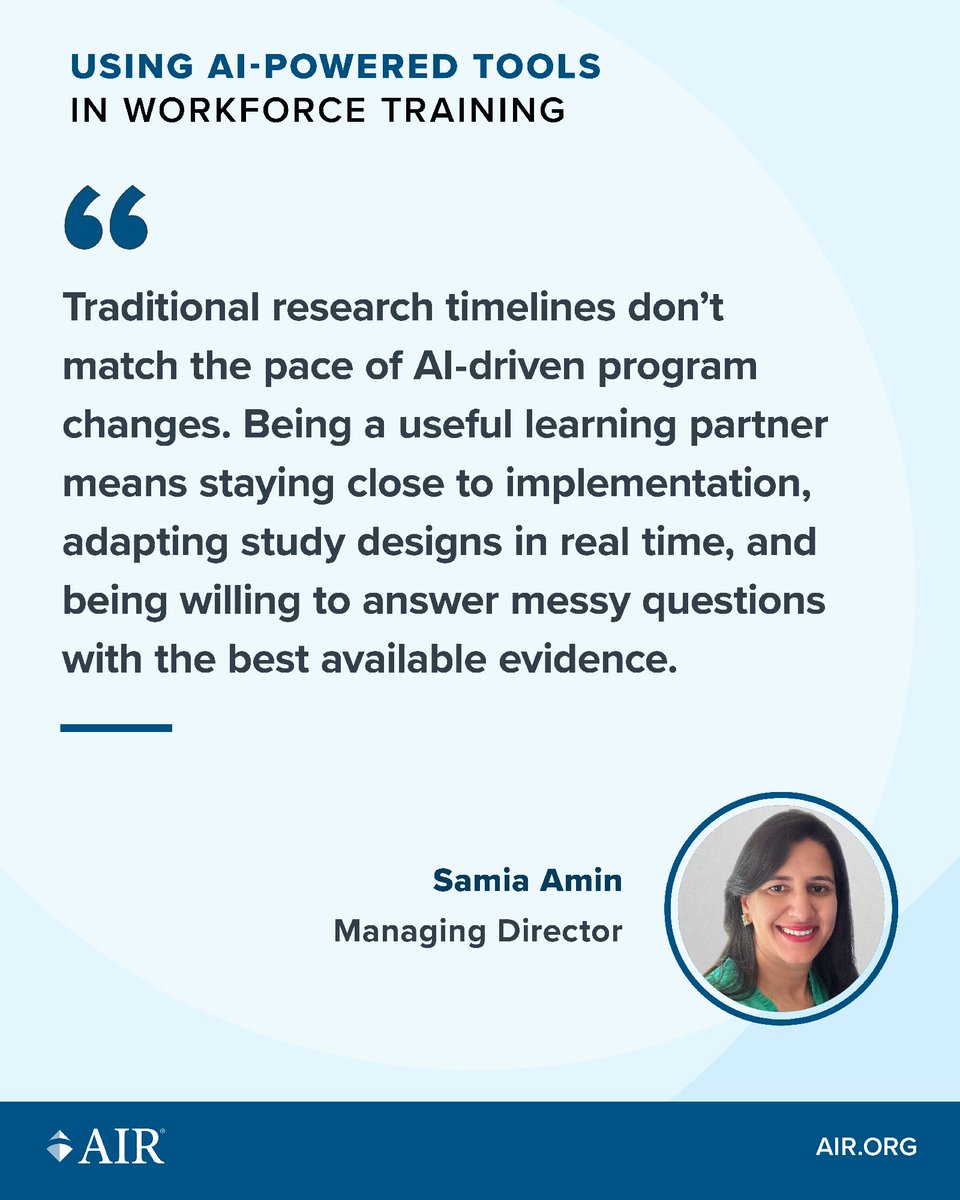 American Institutes for Research tweet media