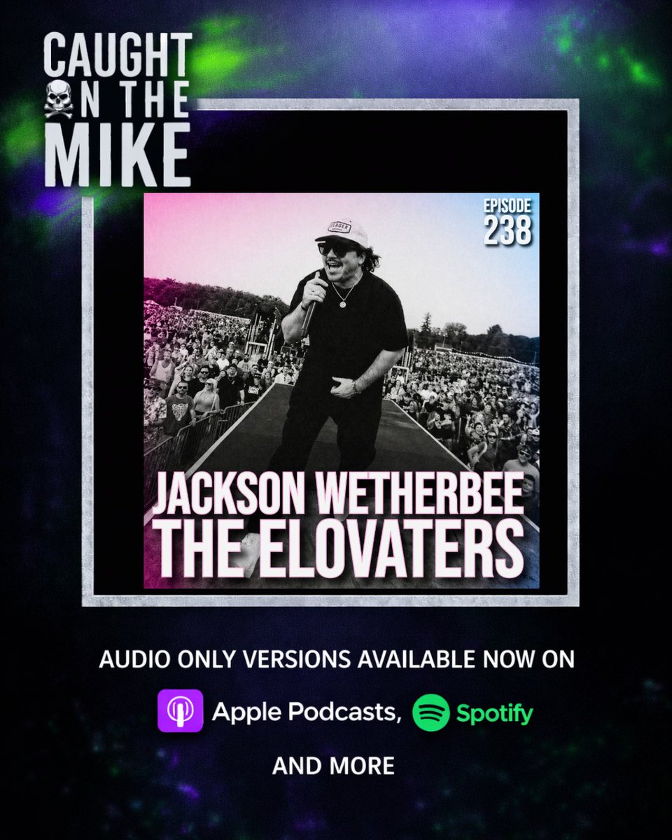 TheElovaters's tweet photo. Jackson and @Caughtonthemike dive into it all 🎙️ You can tune into the full episode now on YouTube, Spotify, or Apple. It was a pleasure chatting with ya, Mike, thank ya!! https://t.co/m0ygtzJ9Tw