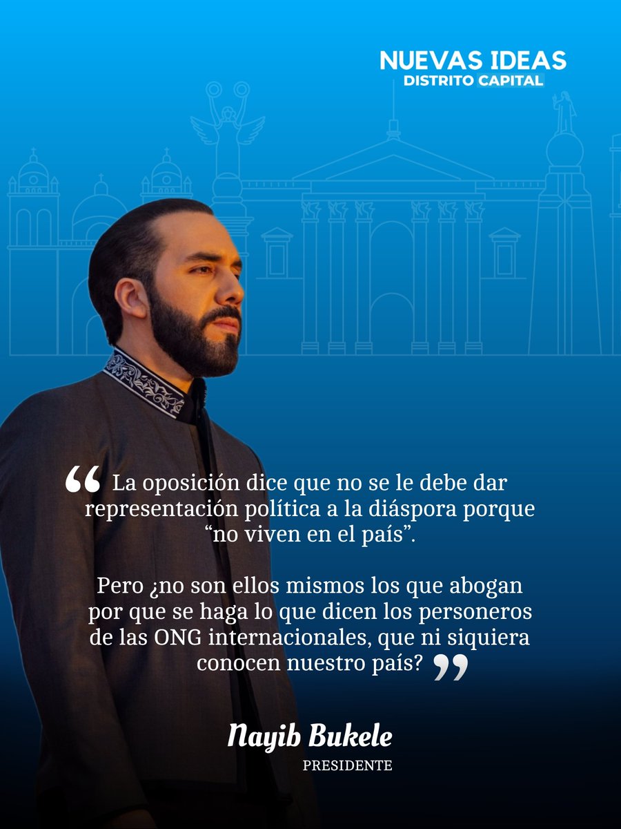 Nuevas Ideas Distrital San Salvador tweet media