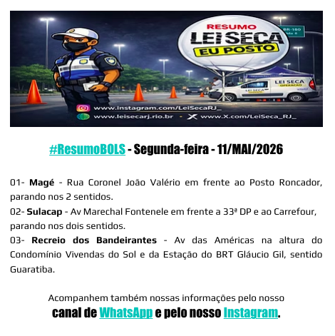 Se Liga no Trânsito RJ tweet media