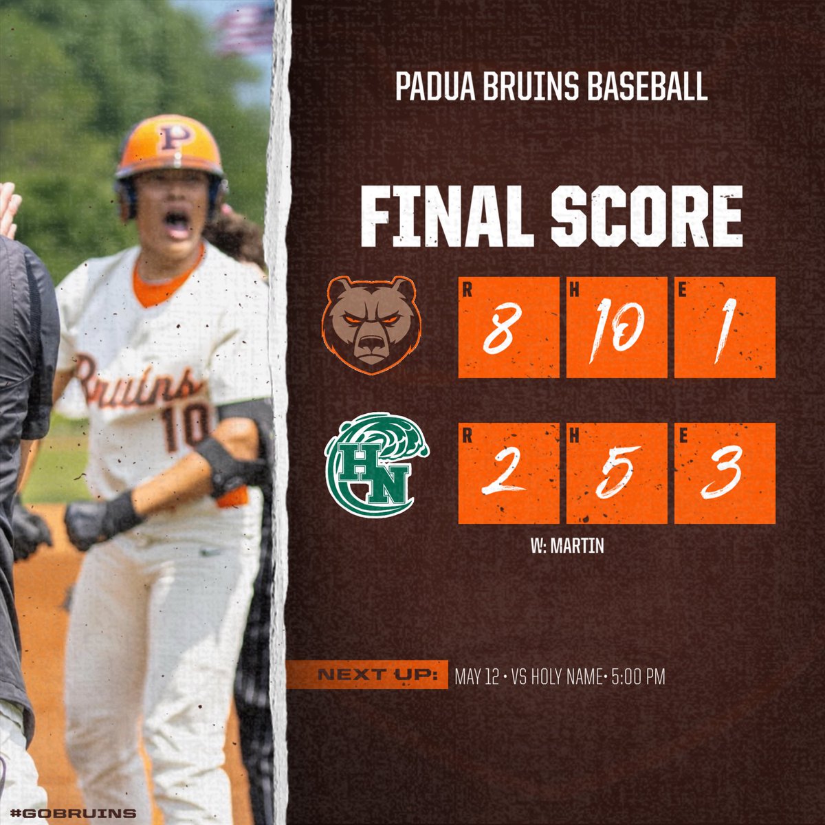 Padua Bruins Baseball tweet media
