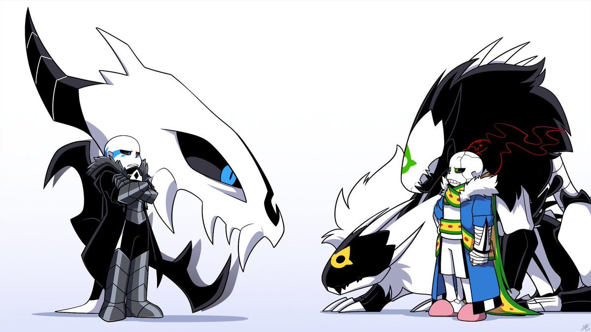 Gaster Blaster Beam!sans vs Blaster Wolf Die!sans [Redesign]
#beamsans #diesans