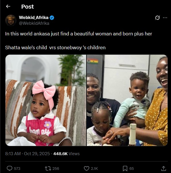 NanaKwame_off's tweet photo. Poor man's pikin ne gyimie deɛ. 

They should give him 50 lashes at his back and pour salt water on it, maybe next time, he’ll think properly before tweeting nonsense on X. https://t.co/NVFVQ4weF1