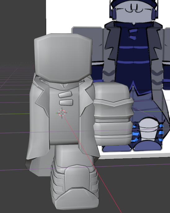 PeriastronRblx's tweet photo. DEX(wip name lmao)S DESIGN!

 and some wips of the model!

 design by @/Helr0Nyx  

 he is based off the dual gravity coil (the leg ones) and local scripts!

#robloxDev 

he is the pilot for the ship! https://t.co/Rs45fqoHM8