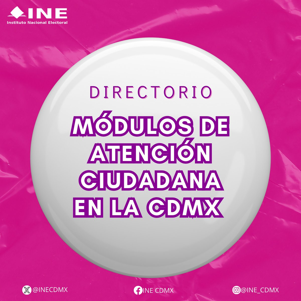 INE CDMX tweet media