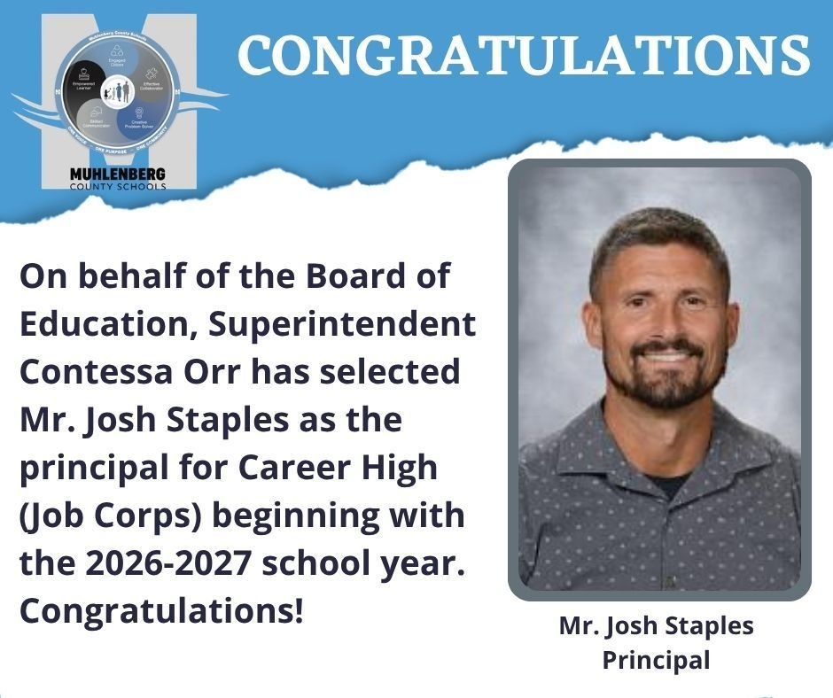 mbergschools's tweet photo. Congratulations, Mr. Staples! https://t.co/GcdvnfL0xd