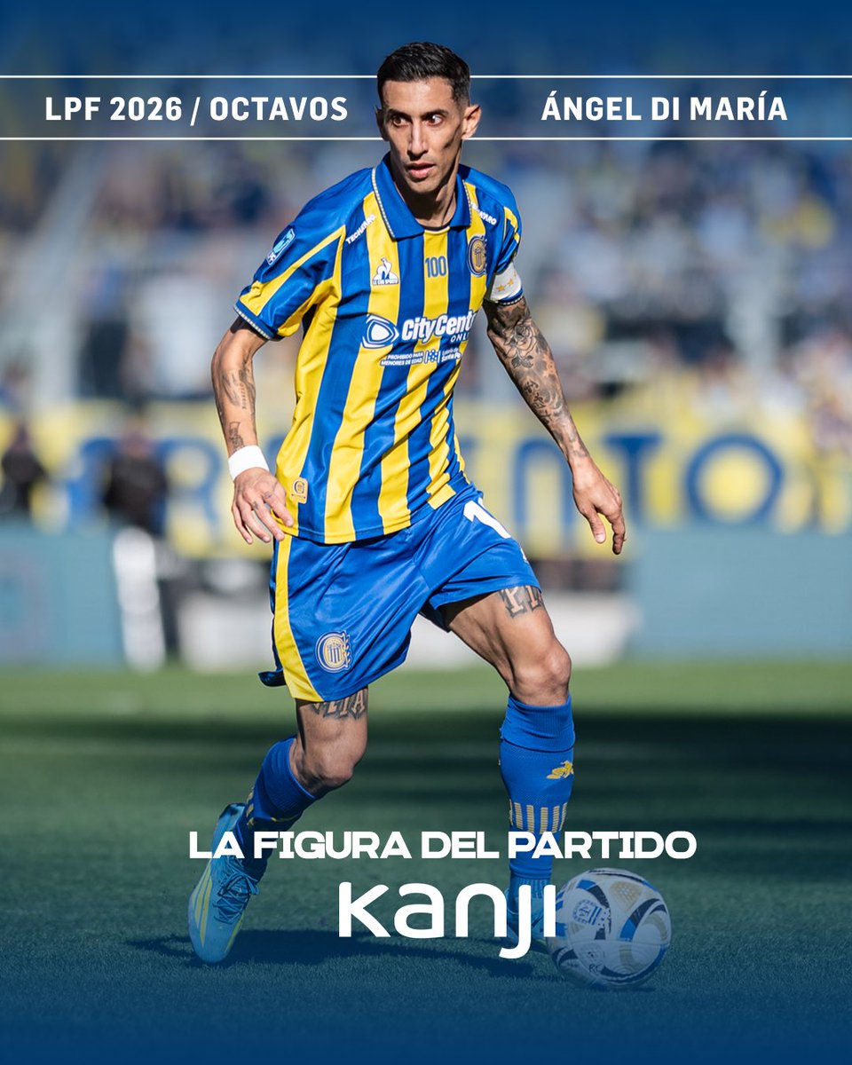 El que hace llorar a todos antes, durante y después de cada partido 🥺💛💙

🔝🌟 USTEDES LO ELIGIERON...  La figura Kanji del triunfo ante Independiente es ÁNGEL DI MARÍA 👊🏻🇺🇦
