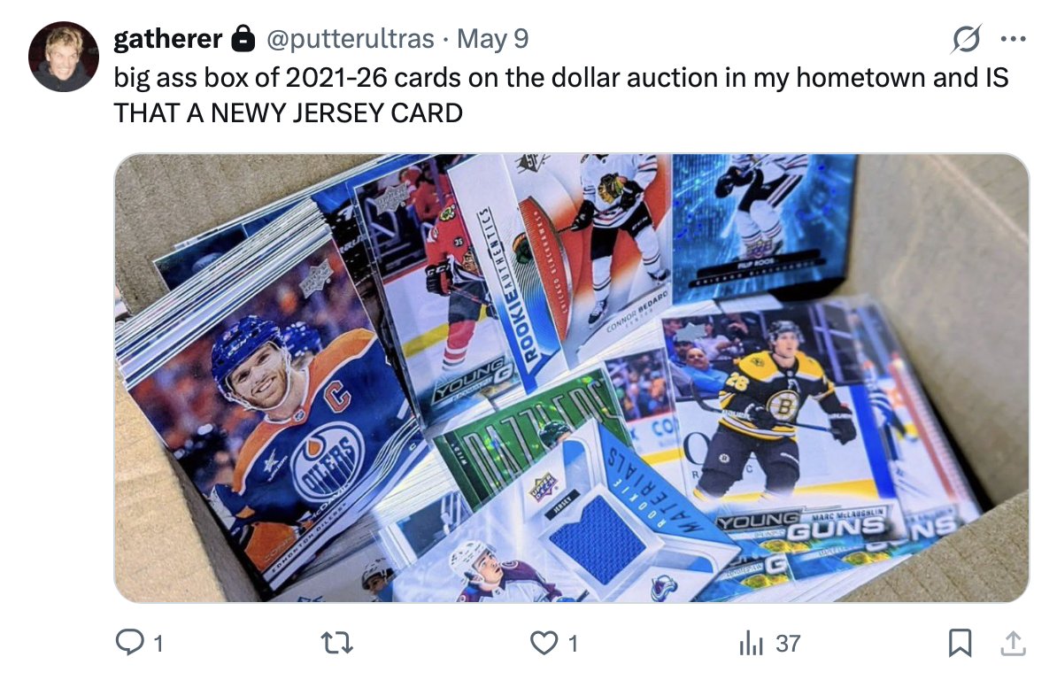 x - hunter tweet media