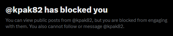 deepsethia's tweet photo. See what they do when you call them out on their bullshit $SPY $QQQ $NVDA $AMD $INTC https://t.co/YjnsYAI4Vc