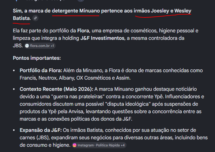 esquerdaFede's tweet photo. Por que será que o governo quer derrubar a Ypê? Será só coincidência que a Flora é dos irmãos Batista? 

#globolixo
#flaviopresidente 
#lulaLadrão
Ciro Gomes
Joesley
Lei da Dosimetria https://t.co/iMbQuLE21c