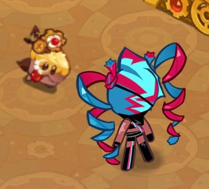 Close croissant and twizzly gummy awww
