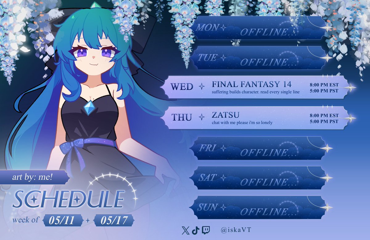 iska 💎 vtuber tweet media