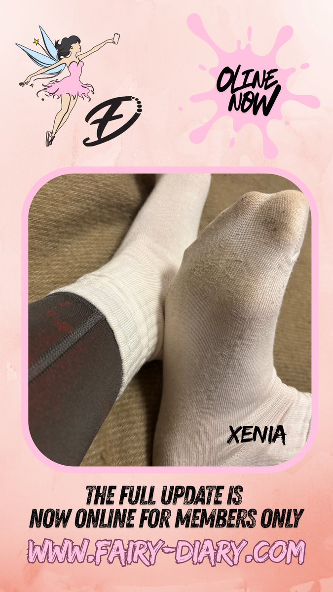 fairy_diary_com's tweet photo. Today's member updates are now available exclusively in the Members' Area 😘 Nele in black leggings and her gray socks. And Xenia in leggings and long white socks. A totally sporty Monday 💪 #fairydiary #fairy #diary #feetmodel #sockmodel #germanfeet #germansocks #leggings #greysocks #whitesocks