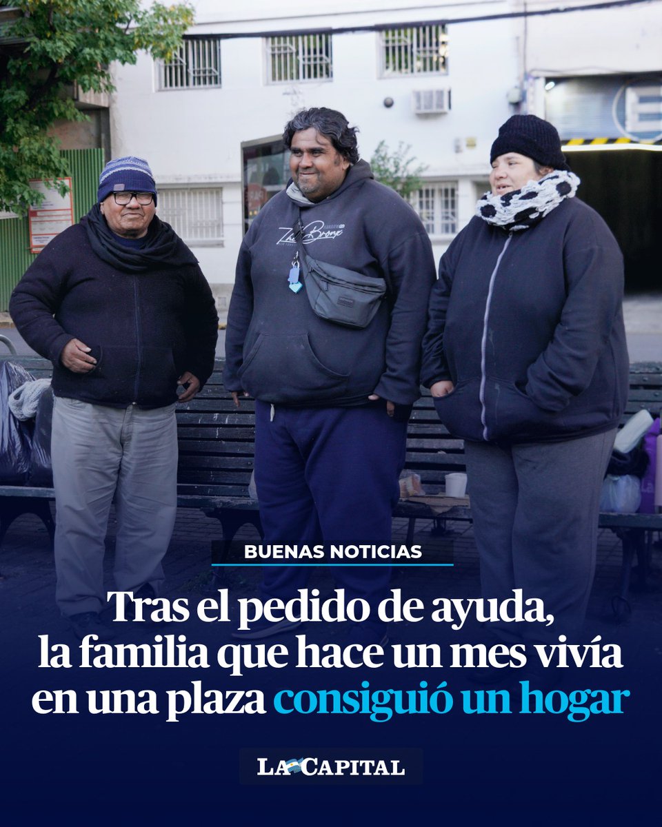 🏠 Si bien un vecino les ofreció un monoambiente, la difusión del caso hizo que la familia de Sabrina se entere del caso. 

“Mi prima Valeria que hace mucho que no nos veíamos nos dio una casa muy linda”, contó Sabrina a La Capital.

→ lacapital.com.ar/c10258812