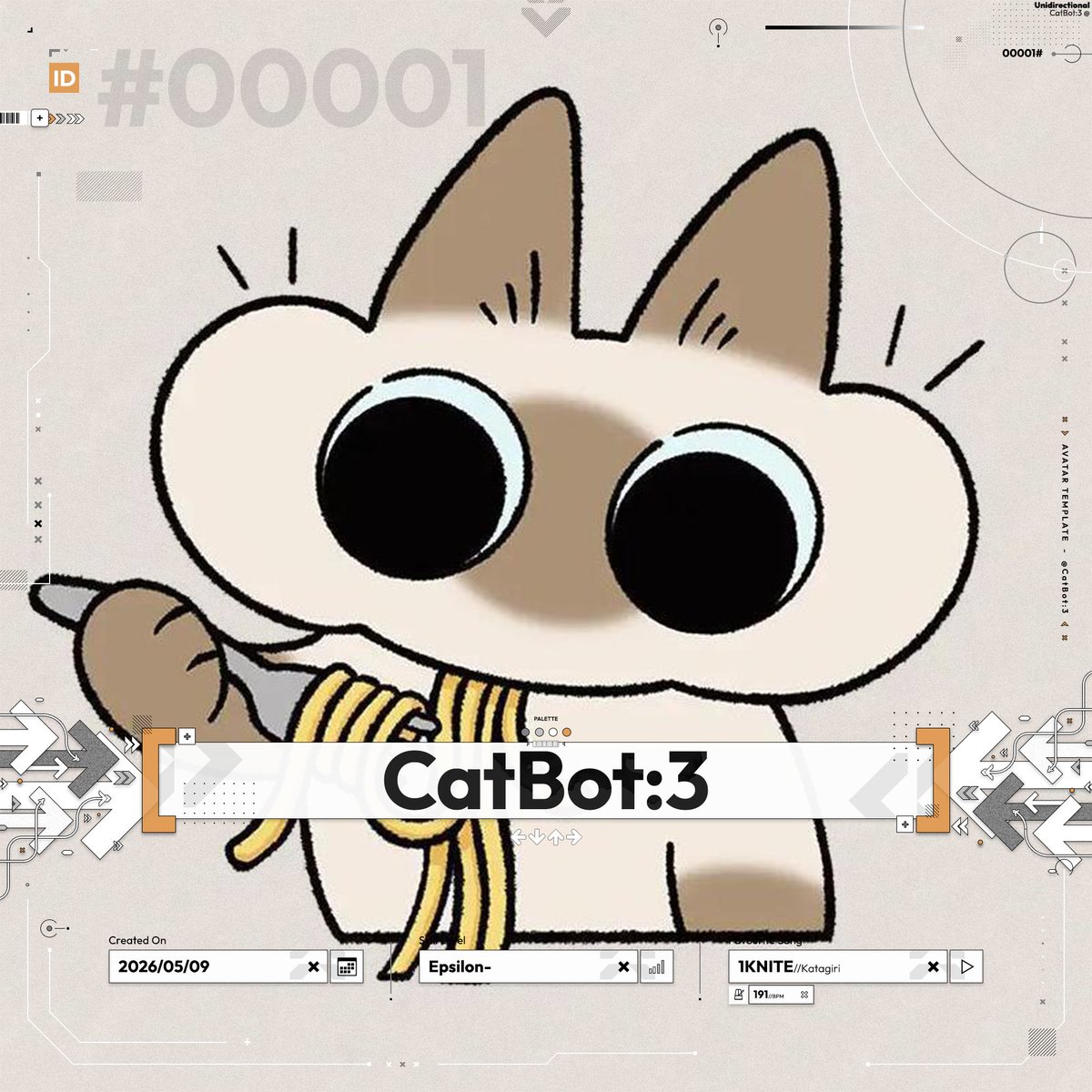 Caaaat712's tweet photo. [Open Source files with Tutorial] Unidirectional - Avatar Template
https://t.co/IL6YW4xdlc

#GraphicsDesign https://t.co/rCENyZZyh6