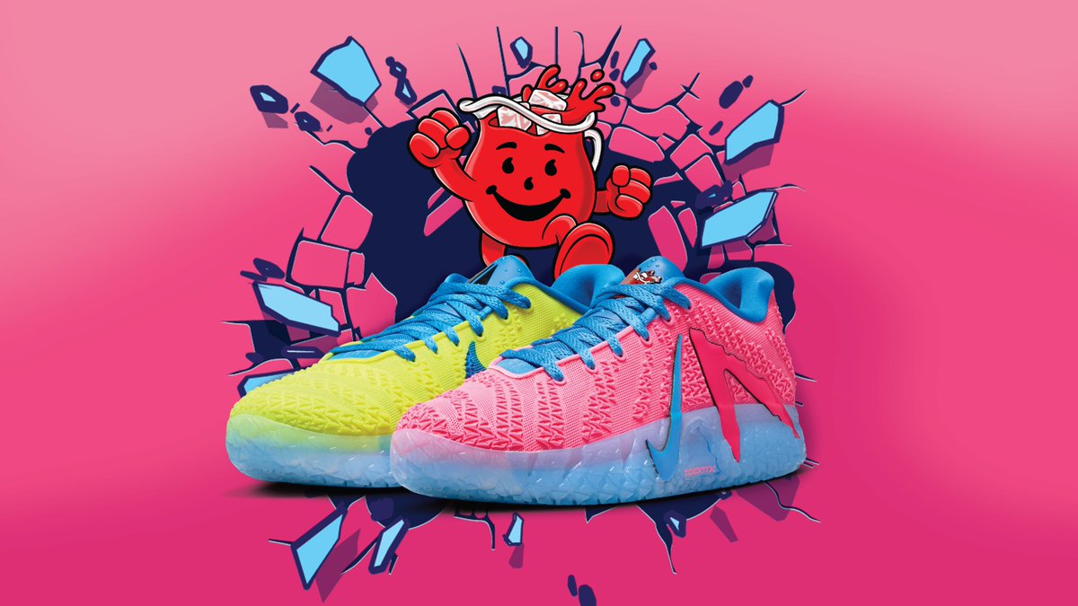 Kool-Aid, Nike, and Ja Morant are back with the new Pink Lemonade
