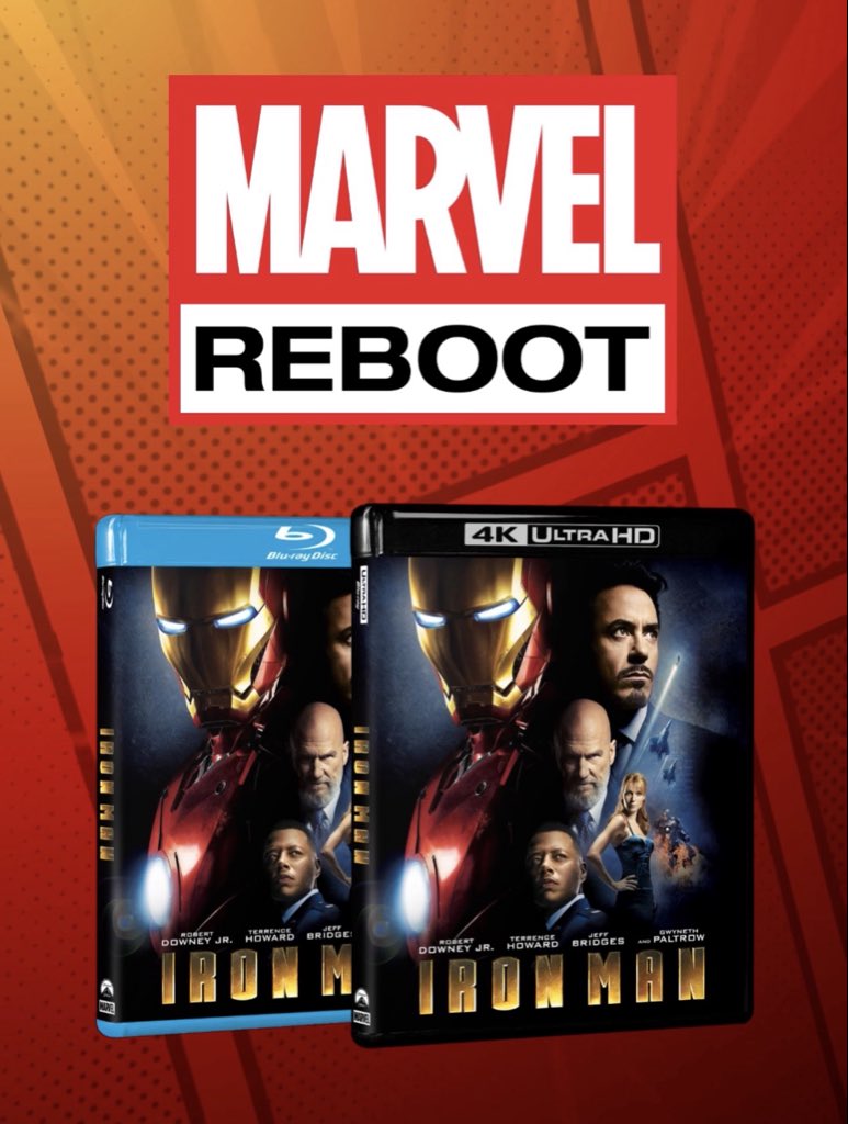 ADbyBS's tweet photo. The Marvel Reboot cover art series returns with the release of film that kickstarted the MCU, Marvel Studios’ Iron Man!

AVAILABLE NOW, LINK IN BIO

#coverart #4kultrahd #bluray #marvel #ironman https://t.co/5bthuAx6Iz