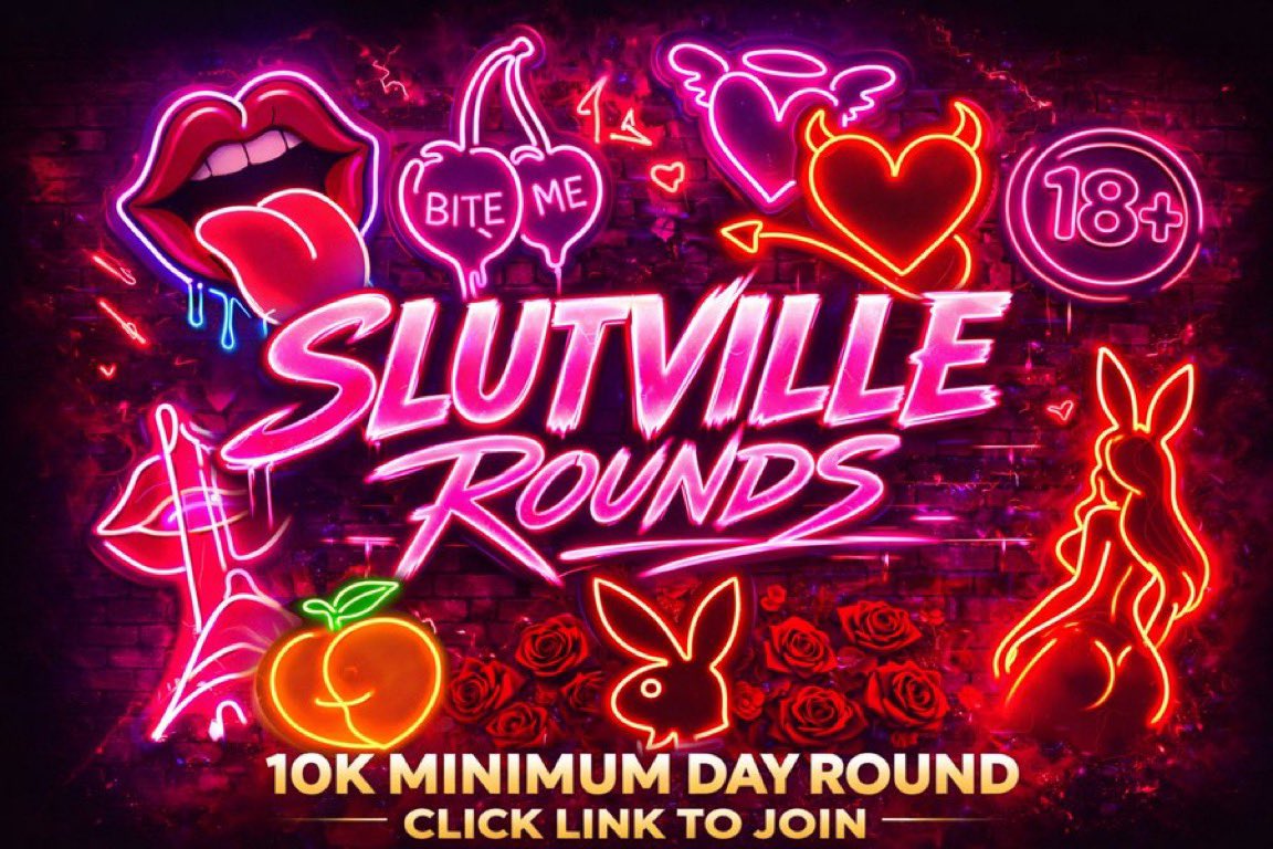 😈 SLUTVILLE ROUNDS 😈 tweet media