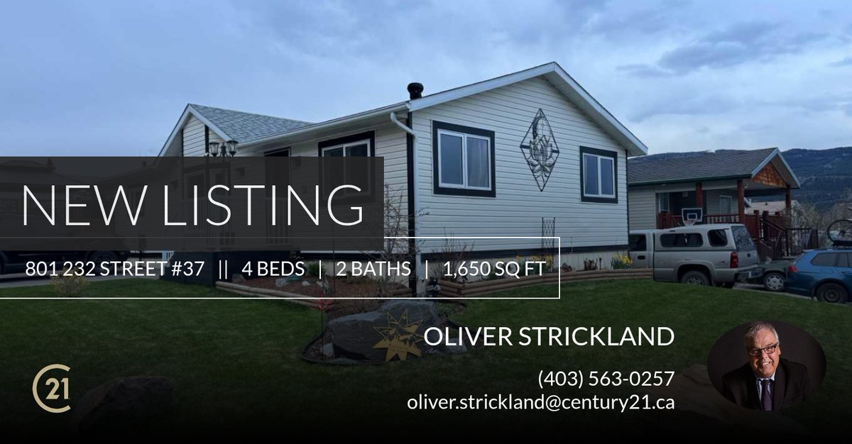 ShStrickly's tweet photo. 📍 New Listing 📍 Take a look at this fantastic new property that just hit the market located at 801 232 Street #37 in Hillcrest. Reach out here or at (403) 563-0257 for more information

https://t.co/rf3niZxtwd https://t.co/OE5G6ljQOh https://t.co/Oee74QJbU3