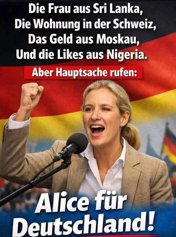 mummukasper's tweet photo. @Alice_Weidel https://t.co/XCUKPIyT22