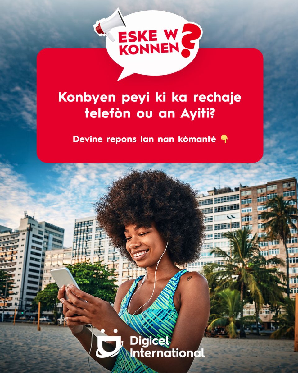 Digicel Haïti tweet media
