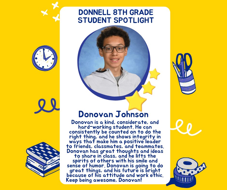 Donnell Middle School tweet media