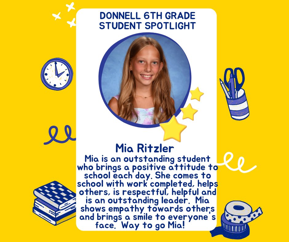 Donnell Middle School tweet media