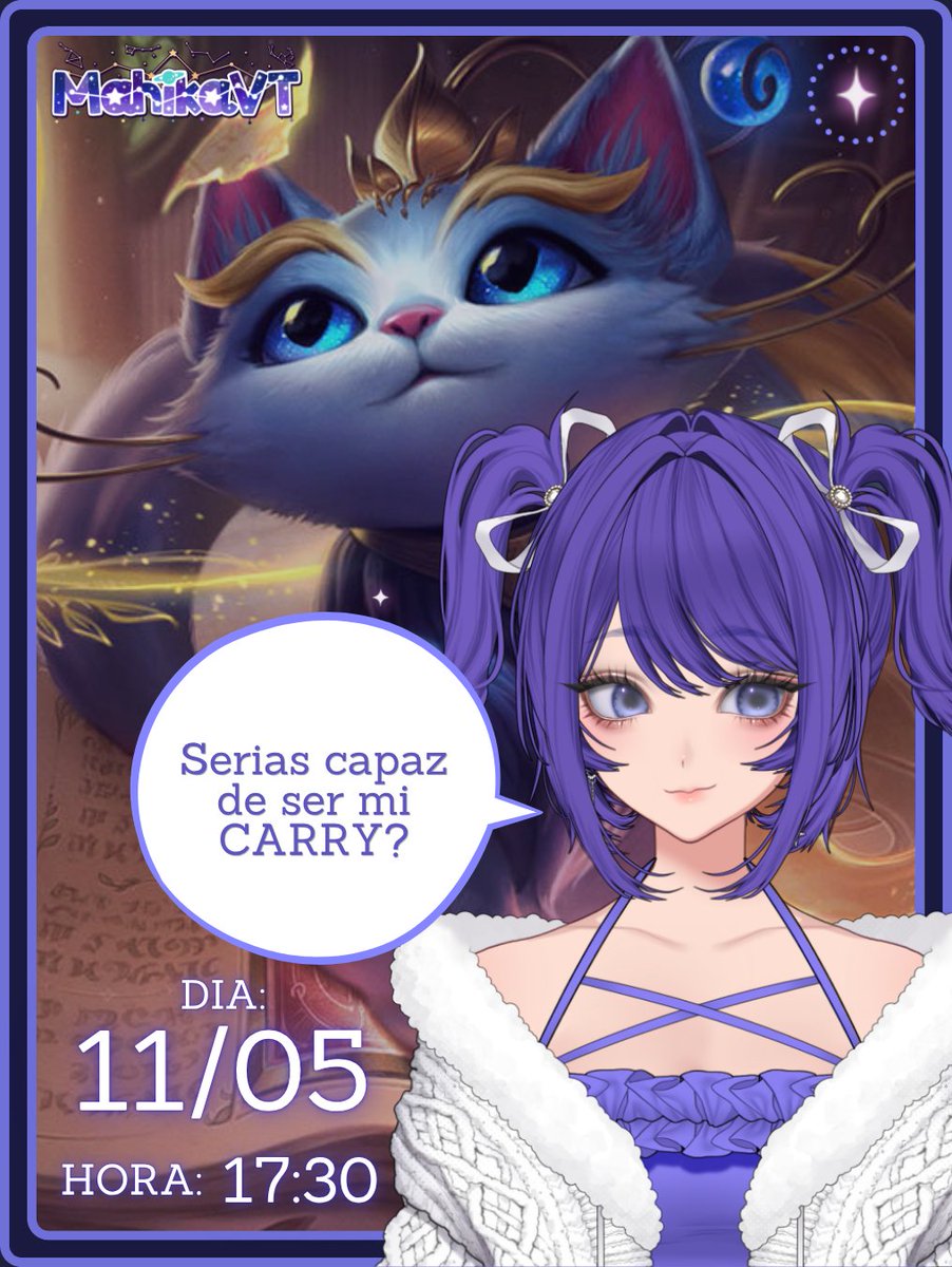 MahikaVT's tweet photo. POV: Tu Yuumi es troleadora por naturaleza

📅11/05 | 17:30

#leagueoflegendsmemes #leagueoflegends #vtuber #vtuberES https://t.co/oDlhLfNpYS
