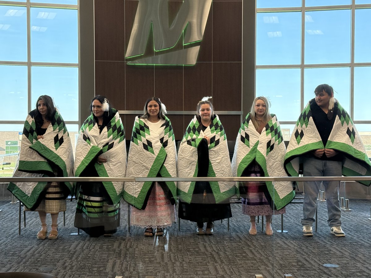MitchellTech's tweet photo. Last week, Mitchell Tech honored six graduating students from the Yankton Sioux Tribe, Cheyenne River Sioux Tribe, and Oglala Sioux Tribe during a special Eagle Feather Ceremony on campus. https://t.co/DgvKnbpvi0