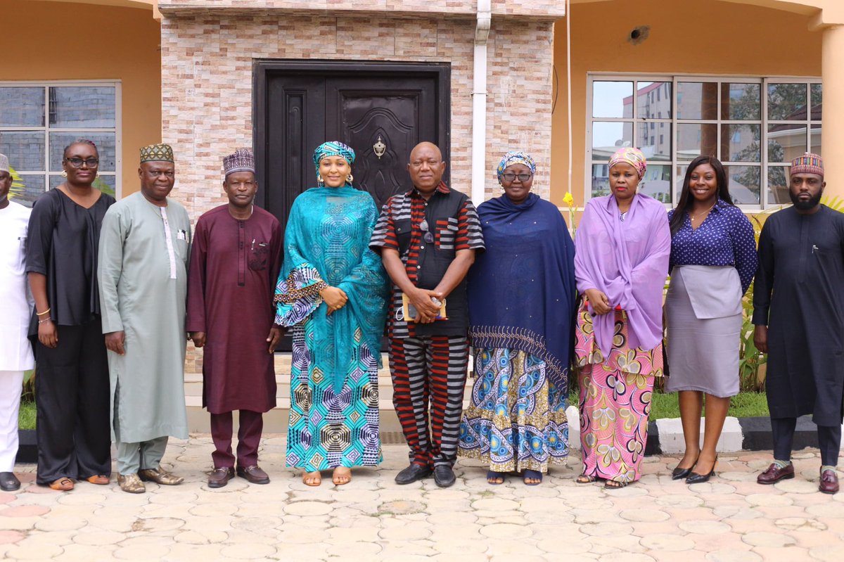 drfatima84's tweet photo. Earlier today, I received the African Agricultural Technology Foundation (AATF) on a courtesy visit where I affirmed that at NBMA our responsibility is clear, to protect the interests of Nigerians through effective, science-based, and unbiased regulation of modern biotechnology. https://t.co/VramZsl6wc