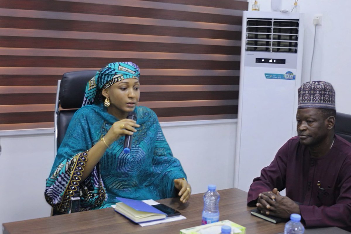 drfatima84's tweet photo. Earlier today, I received the African Agricultural Technology Foundation (AATF) on a courtesy visit where I affirmed that at NBMA our responsibility is clear, to protect the interests of Nigerians through effective, science-based, and unbiased regulation of modern biotechnology. https://t.co/VramZsl6wc