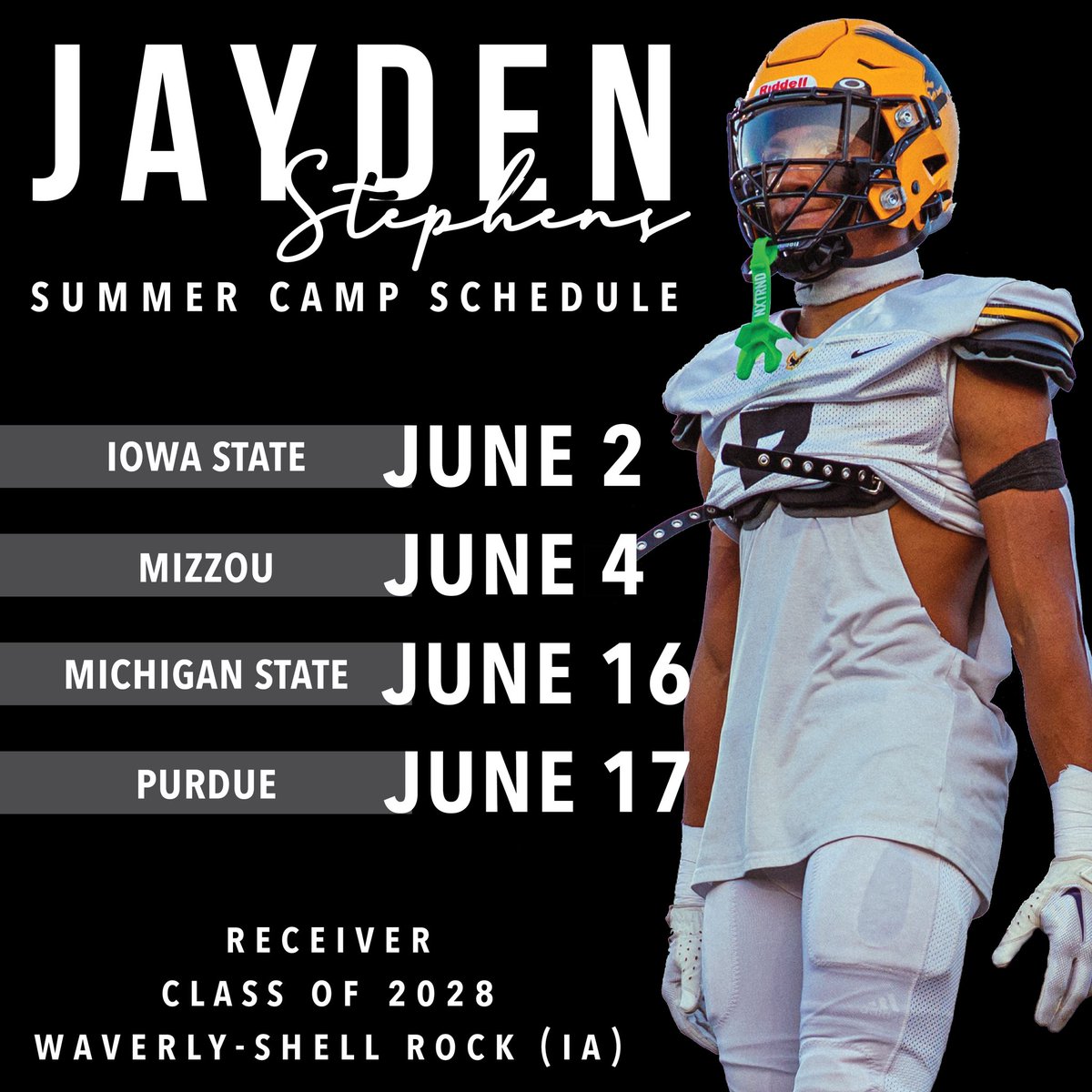 jayden stephens | 4⭐️ WR | 2028 tweet media