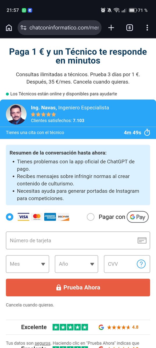 Franxu83's tweet photo. @ChatGPTapp me parece vergonzoso pagar una app para trabajar y que pidas asistencia por los mensajes de censura en la Put4 aplicación y encima te responden tres mensajes y encima te quieran hacer pagar "resolver los problemas" iros a la 💩 https://t.co/ThAXQwj0bR