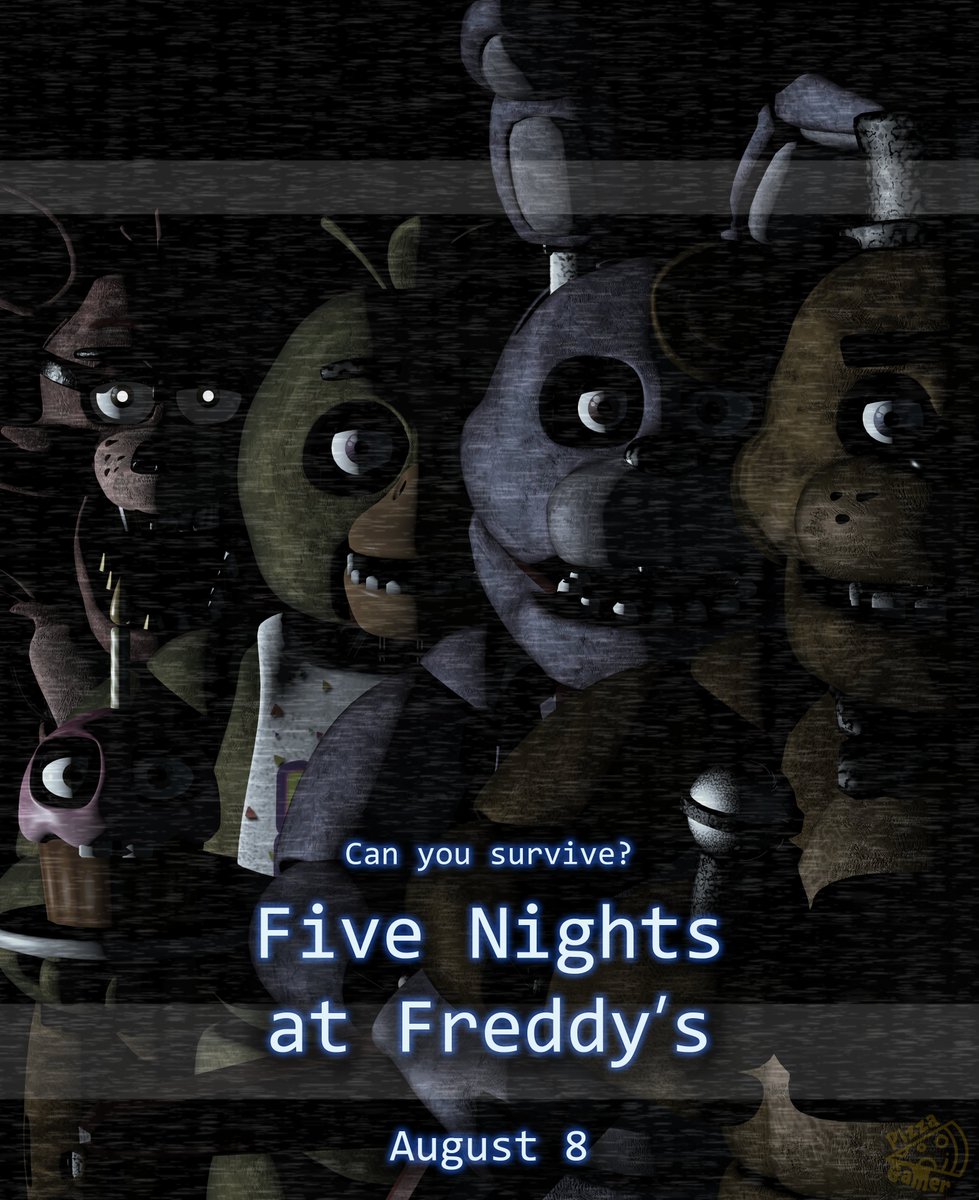 PizzaGa98933042's tweet photo. #fnaf #fnafmovie

On steam this August 8.
Models by @/Urall. https://t.co/F735Y3rIiq