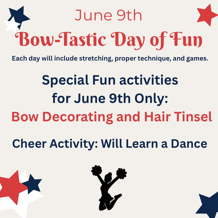 northmiddlestar's tweet photo. ✨📣 Ready to shine with the North Stars? Join us for North Stars Spirit Camp! ❤️⭐️💙 Learn cheers, have fun, make memories, and show your spirit! Don’t miss out — read the post for all the details and sign up today! #NorthStarsSpiritCamp #NorthNation https://t.co/YwkAIyZ6P9
