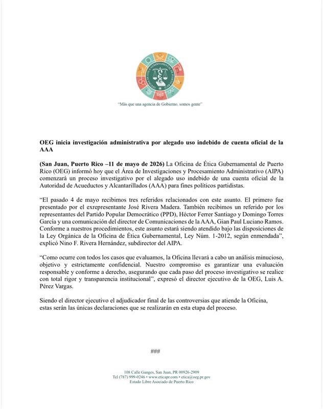 Ética Gubernamental tweet media