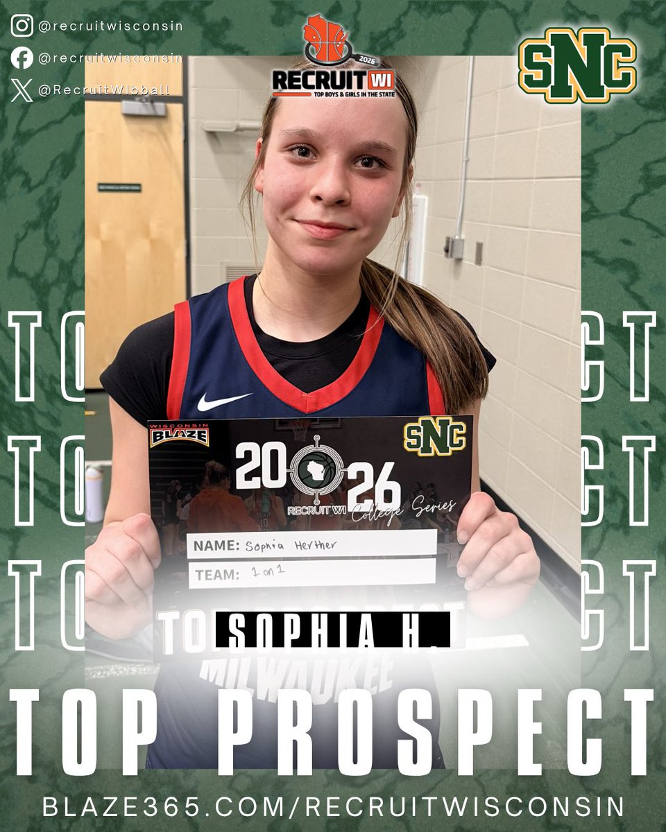 RecruitWIbball's tweet photo. 👀TOP PROSPECTS 
Shoutout to these athletes for showing out at our 2026 Recruit Wisconsin - College Series #2! 🏀
#recruitwisconsin https://t.co/lcR9EJoBOq
