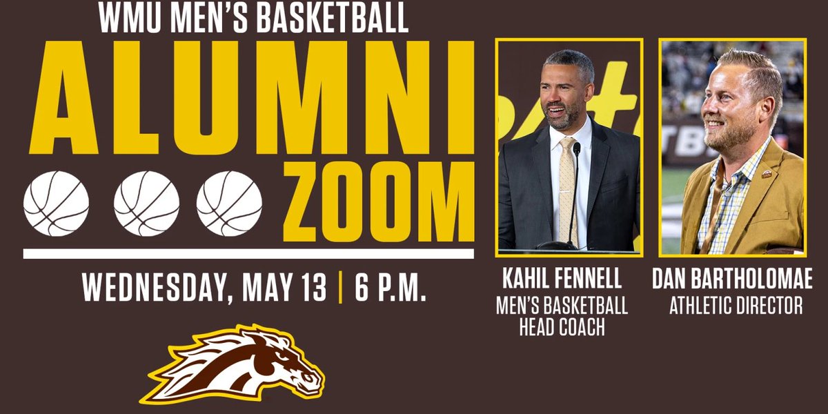 adamhoward0's tweet photo. Look forward to connecting with all of our former Broncos on Wednesday! 💛🤎 https://t.co/UDOWfBhLD5