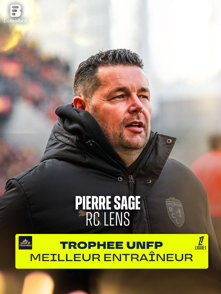 🚨 OFFICIEL ! PIERRE SAGE 🇫🇷 EST ÉLU MEILLEUR ENTRAÎNEUR DE LIGUE 1 DEVANT LUIS ENRIQUE 🇪🇸 !!!! ❤️💛

INCROYABLE SAISON DES SANG ET OR AVEC UN COACH TROP SOUS ESTIMÉ !!
