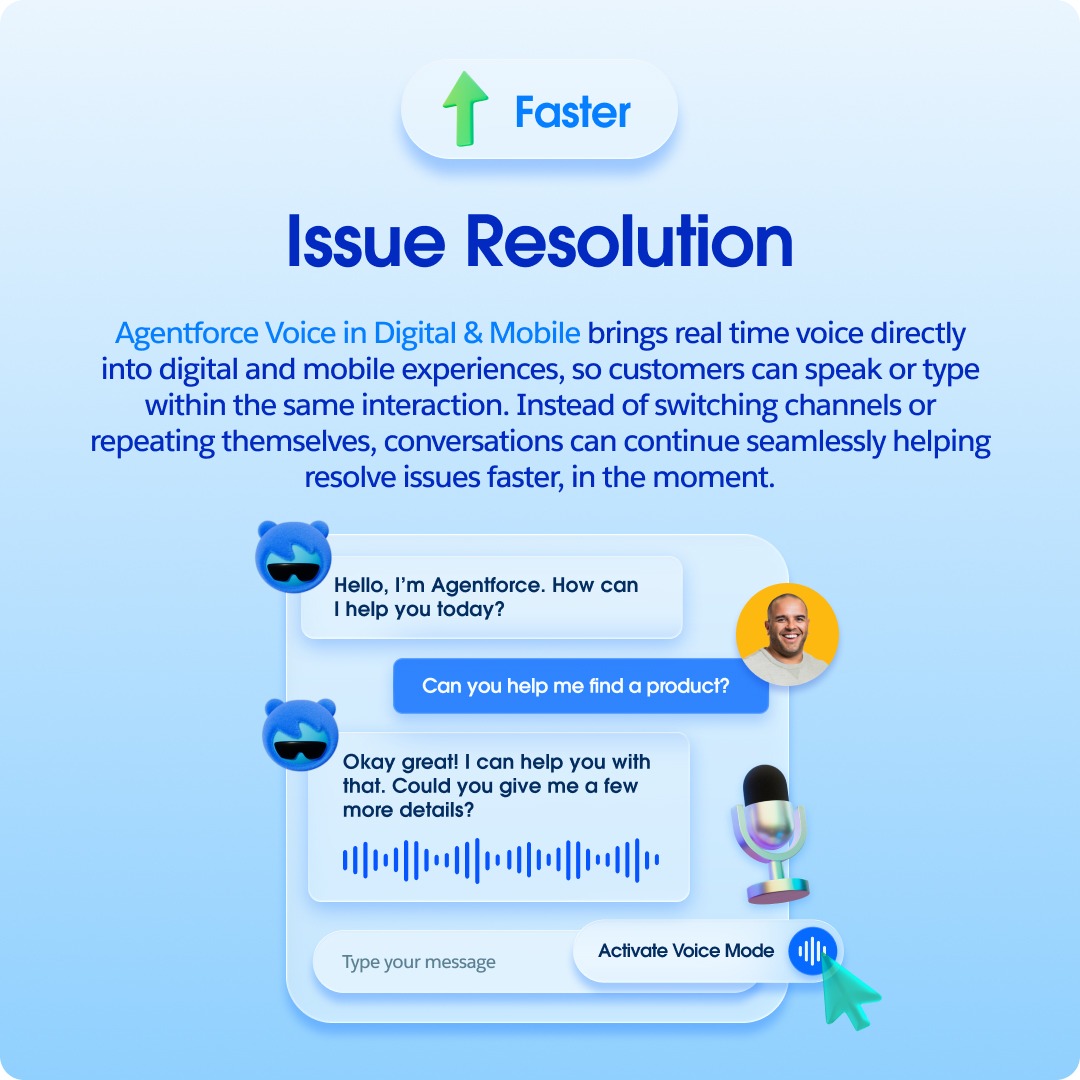 salesforce's tweet photo. What we're shipping in Summer '26: multi-agent orchestration, real-time voice, multi-language support, and a lot more.