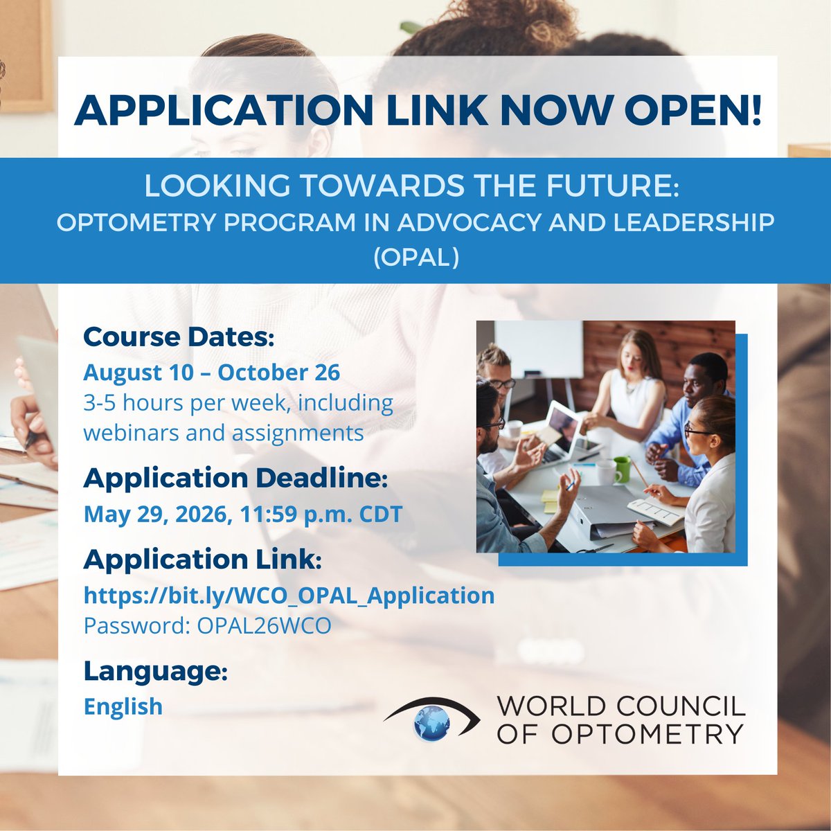 World Council of Optometry tweet media