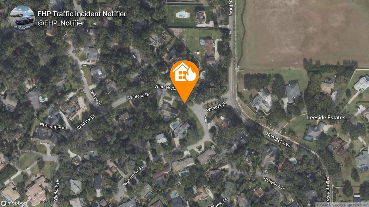 FHP Traffic Incident Notifier tweet media