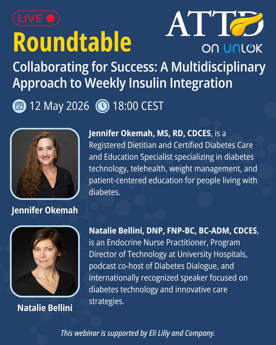 Advanced Technologies & Treatments for Diabetes tweet media