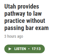 Utah State Bar tweet media