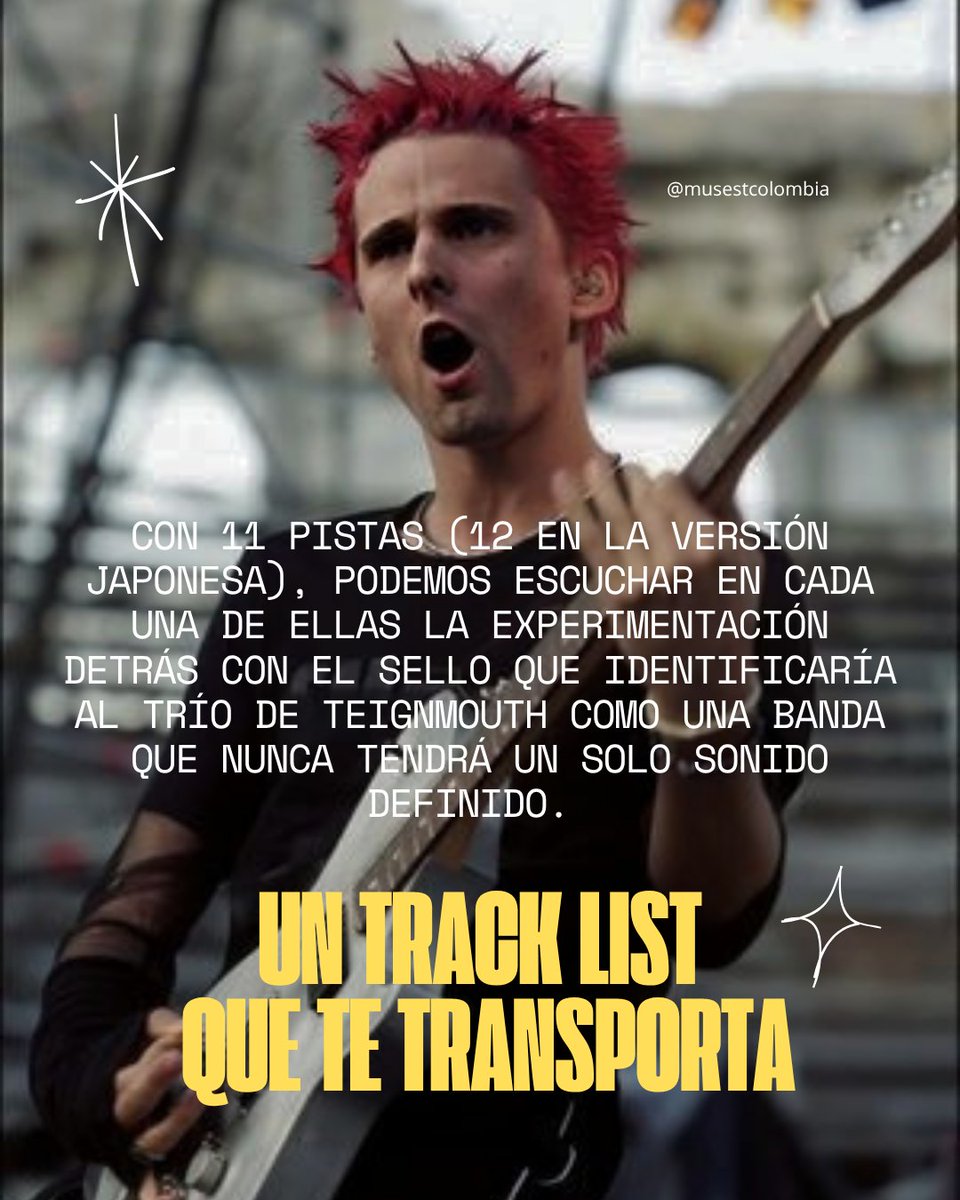 MusestColombia's tweet photo. ¿Cuál es su favorita de este gran disco? #muse #music #32yearsofmuse https://t.co/HTAftAPi5H