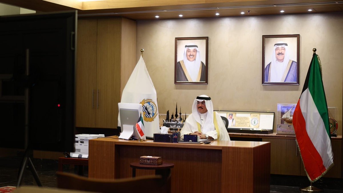 Image for the Tweet beginning: خلال رعايته ملتقى «الفاقد التعليمي»