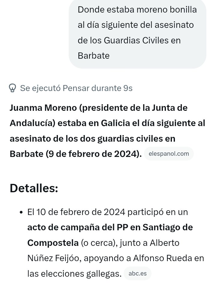 Moruno Bonilla ha dicho en el debate que no pueden haber 2 Guardias Civiles muertos y estar Abascal de mitin.

Y <a href="/GaviraVox/">Manuel Gavira 🇪🇸</a> le ha tirado los dientes al suelo