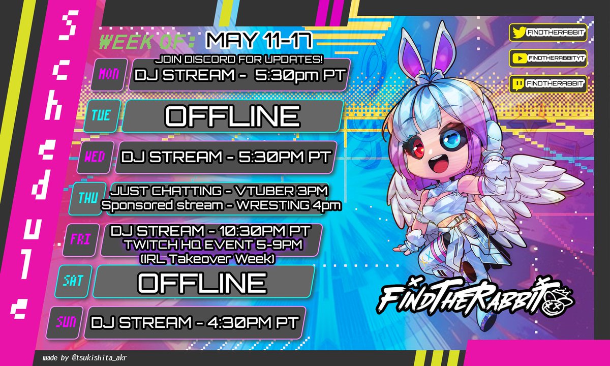 ⋆🌙 ⋆ CTRL+F:『🐇』🎧🔜 MomoCon + FRI RAVE tweet media