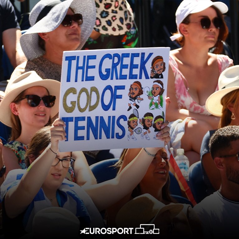 TennisMediaHype's tweet photo. Lots of Fan Love for Stefanos Tsitsipas 😍
In 2026 & always 😘🥰
We love & support you @stefanos
#Stef #Tsitsi #StefanosTsitsipas
#Tennis #ATP #Greek #TsitsiPaLs
#TsitsiFans #TsitsiPaL #TsitsiMania https://t.co/fJdcyYKE2L