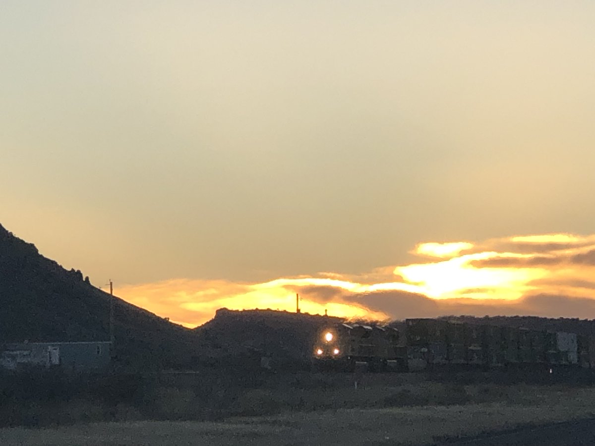 VisitAlpineTX's tweet photo. "Evening Train to Alpine" by Joanna Barnett from the #AlpineTXPhotoContest #alpinetexas #texastodo

See more great Alpine photos: https://t.co/Kgw6TZFFuM https://t.co/SZ7k7NG7w4